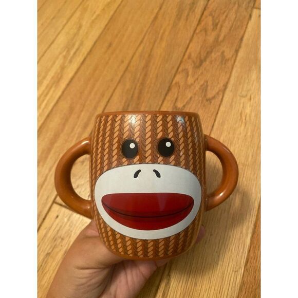 Galerie, sock money, ceramic coffee mug with double handle - Picture 1 of 6